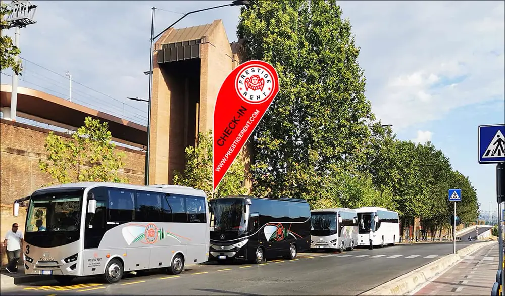 Prestige Rent 25-seat minibuses in Florence